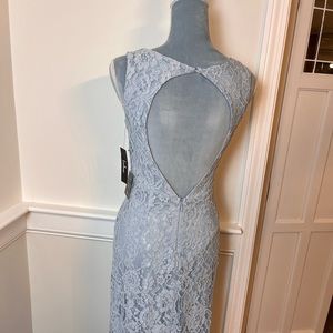 Lulus blue maxi dress new with tags